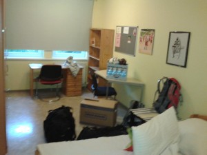 Unser Schlaf- Arbeitszimmer in Köln