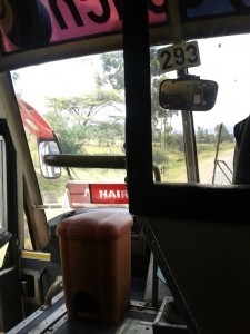 Die Aussicht aus dem Bus - 11 bzw. 13 Stunden lang...