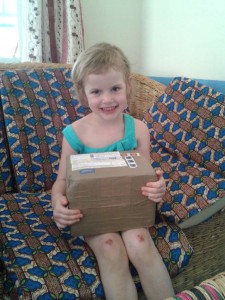 Das erste Paket aus D