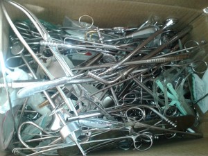 Im Instrumentenwust...