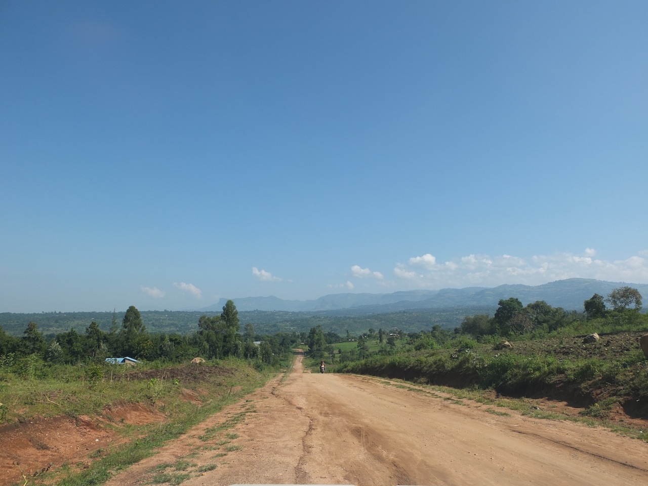 Sicht auf die Bergkette um Mt. Elgon