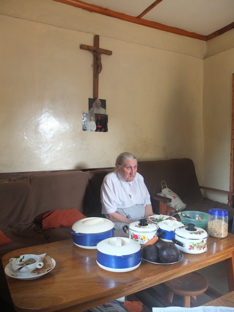 Bei Sr. Therese muss man nicht hungern!