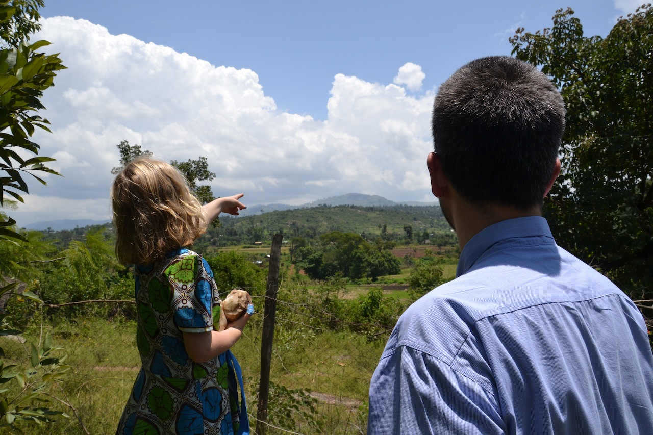Die Bergkette um Mt. Elgon