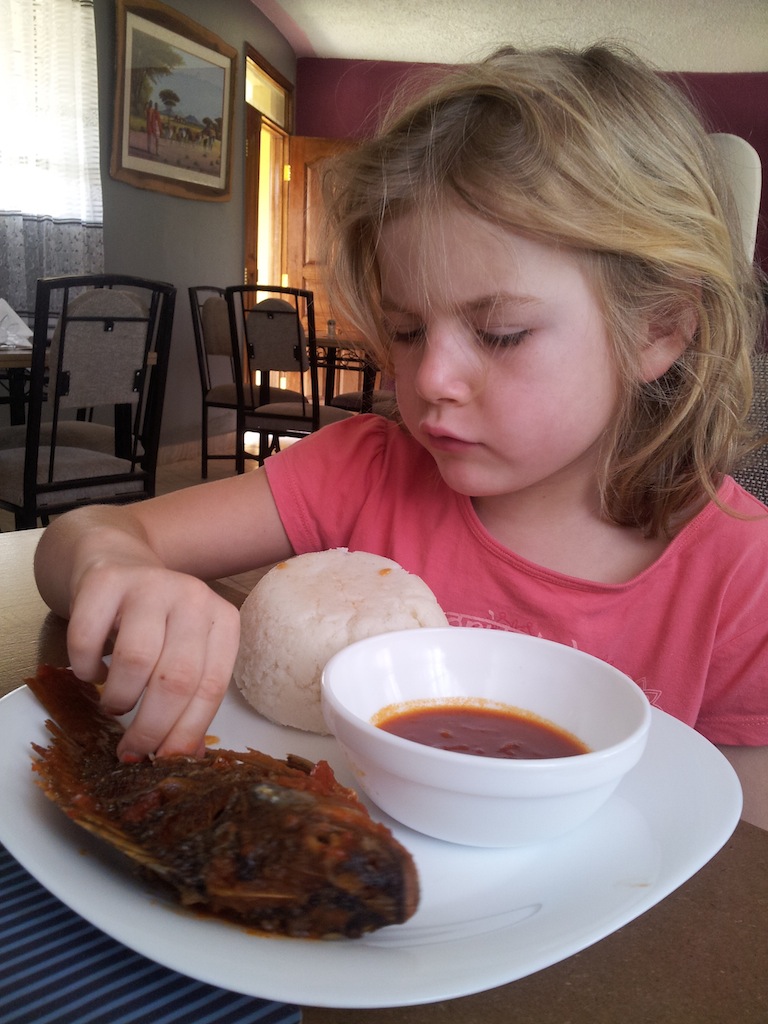 Fisch und Ugali für Frida